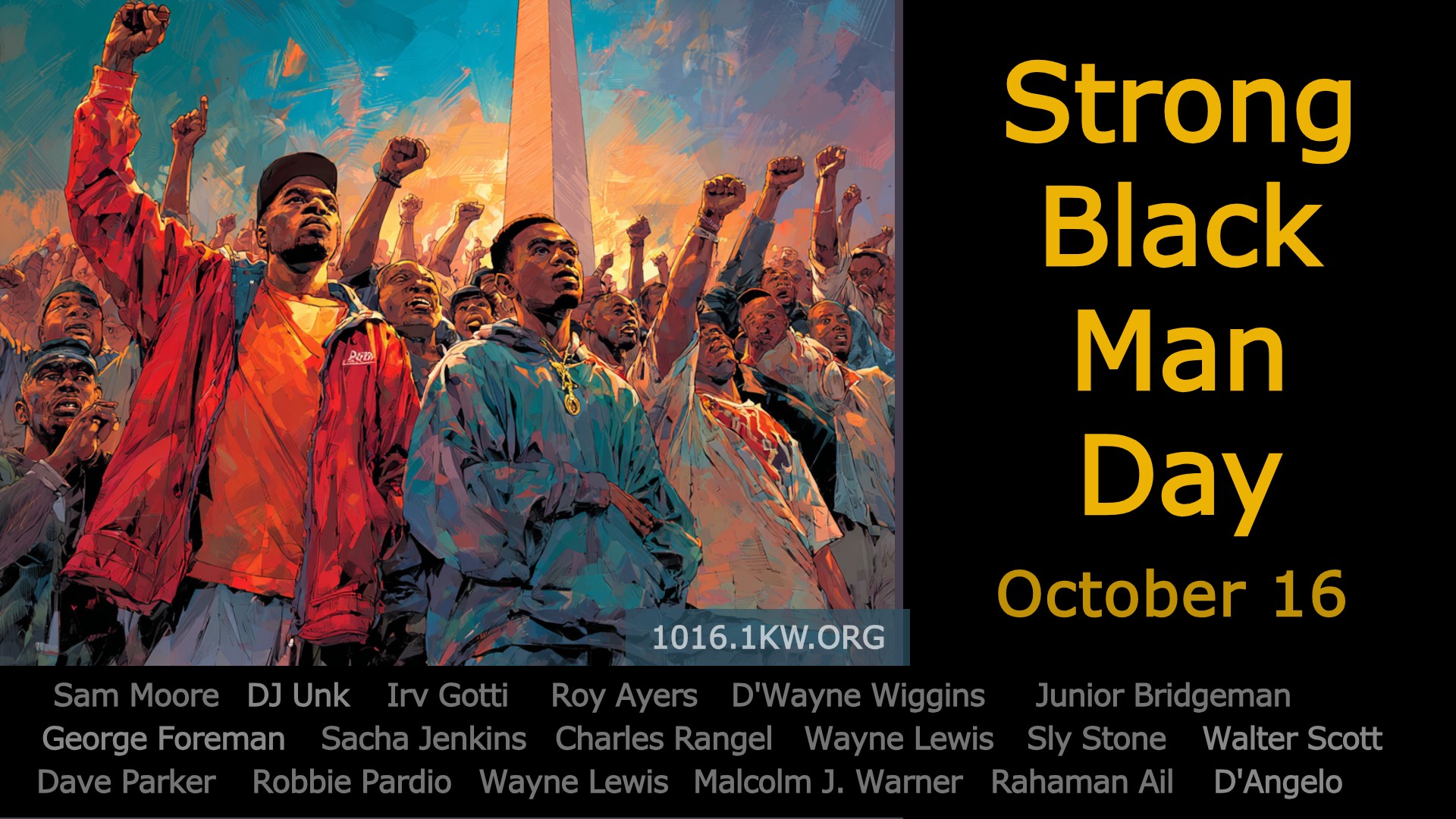 Strong Black Man Day - October 16, 2025